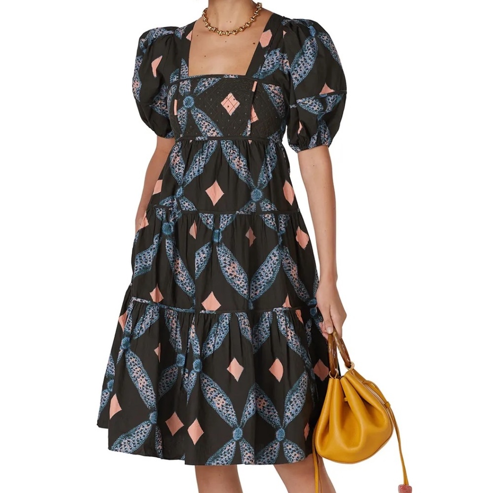 Ulla Johnson Rent the Runway Printed Nora dress sz 6 $445
